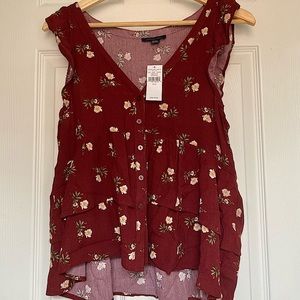 Floral tank top
